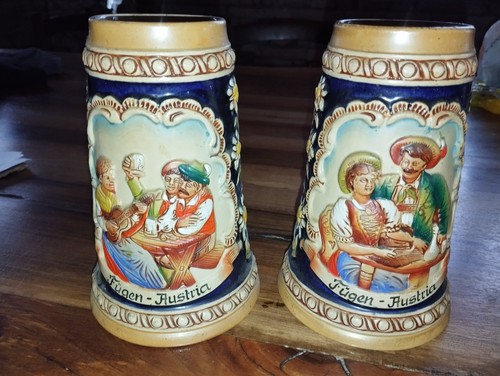 Boccali birra in ceramica - di,