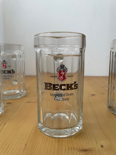 Boccali birra beck - birra, beck's